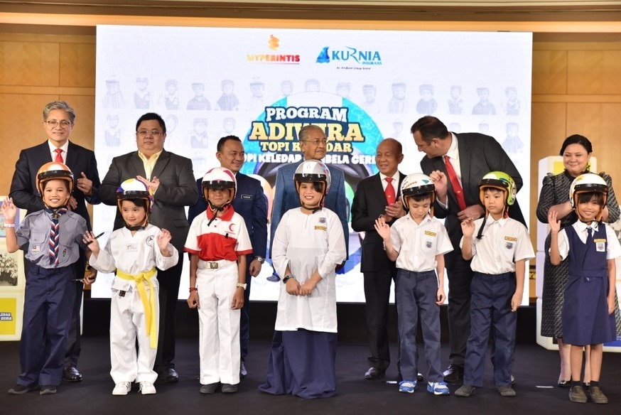 Program Adiwira Topi Keledar Launch